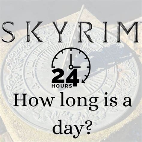 what time is dawn skyrim